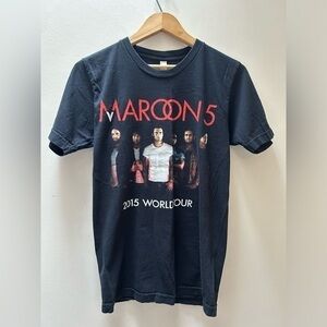 Maroon 5 World Tour 2015 Concert Tee Small